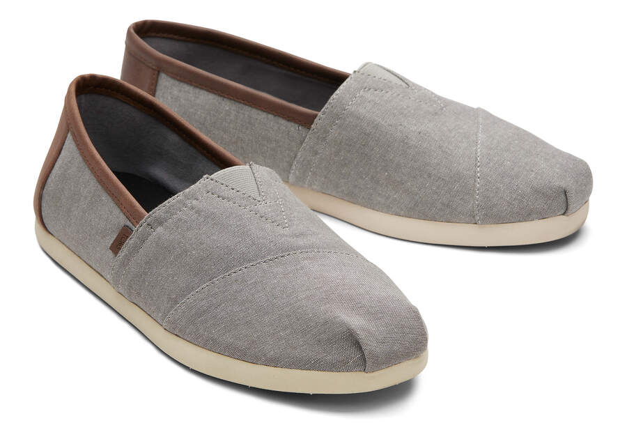 Frost Grey Chambray Mens Cloudbound |